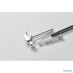 Martello e cacciavite in acciaio Madu