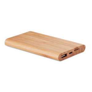 Powerbank bamboo Jesi