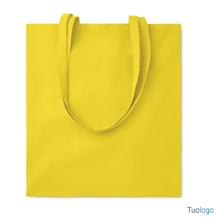Shopper verde con manici