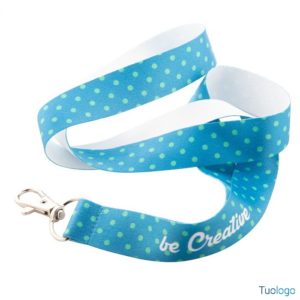 Laccetto portabadge RPET Mono