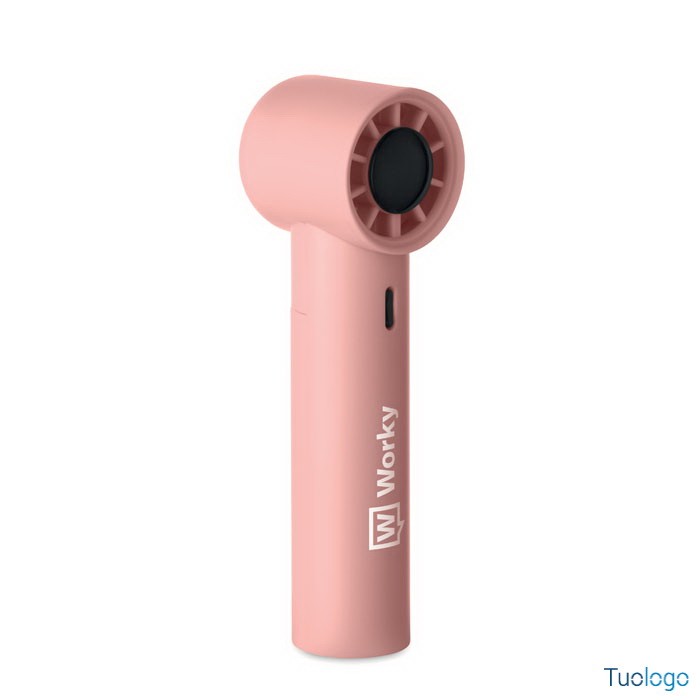 Ventilatore Tascabile JISULIFE 4800mAh – Fino A 46 Ore Di Autonomia, Power Bank E Torcia LED Integrata
