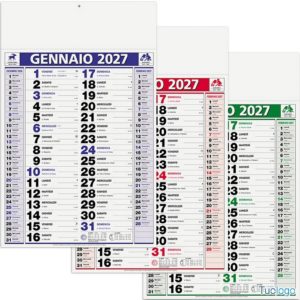 Calendario Olandese Classic Note