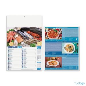 Calendario da muro Mare in Tavola