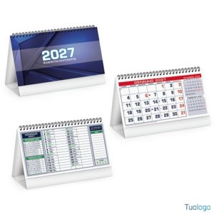 Calendario da tavolo Bicolore