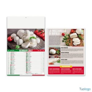 Calendario da muro Prodotti Tipici