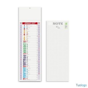 Calendario Silhouette Multicolor