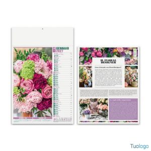 Calendario da muro Fiori