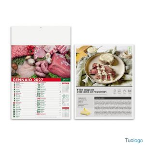 Calendario da muro Carni