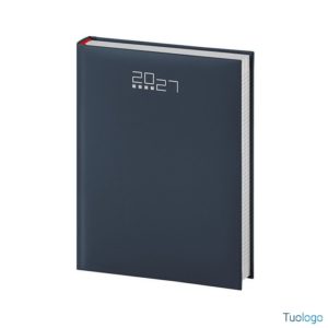 Agenda giornaliera quadrettata gommata 15x21