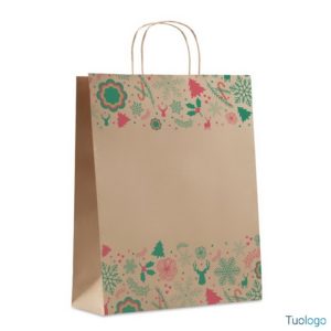 Borsa shopper regalo natalizia Large Eco